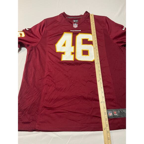 Nike Alfred Morris #46 Washington Redskins On-Field NFL Football Jersey Mens XL - Picture 11 of 11